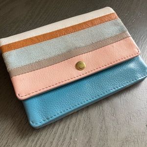 Fossil Leather and Suede Wallet